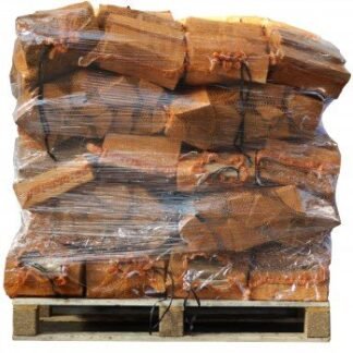 40 sacs de bois sec de 25 cm – 100 % frêne – 8 kg/filet
