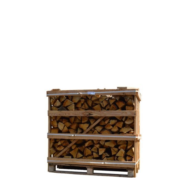 Caisse de bois de chauffage chêne ultra sec – 1,1 m³