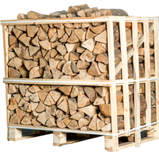 Demi palette de bois chauffage – frêne séché au four – 25 cm